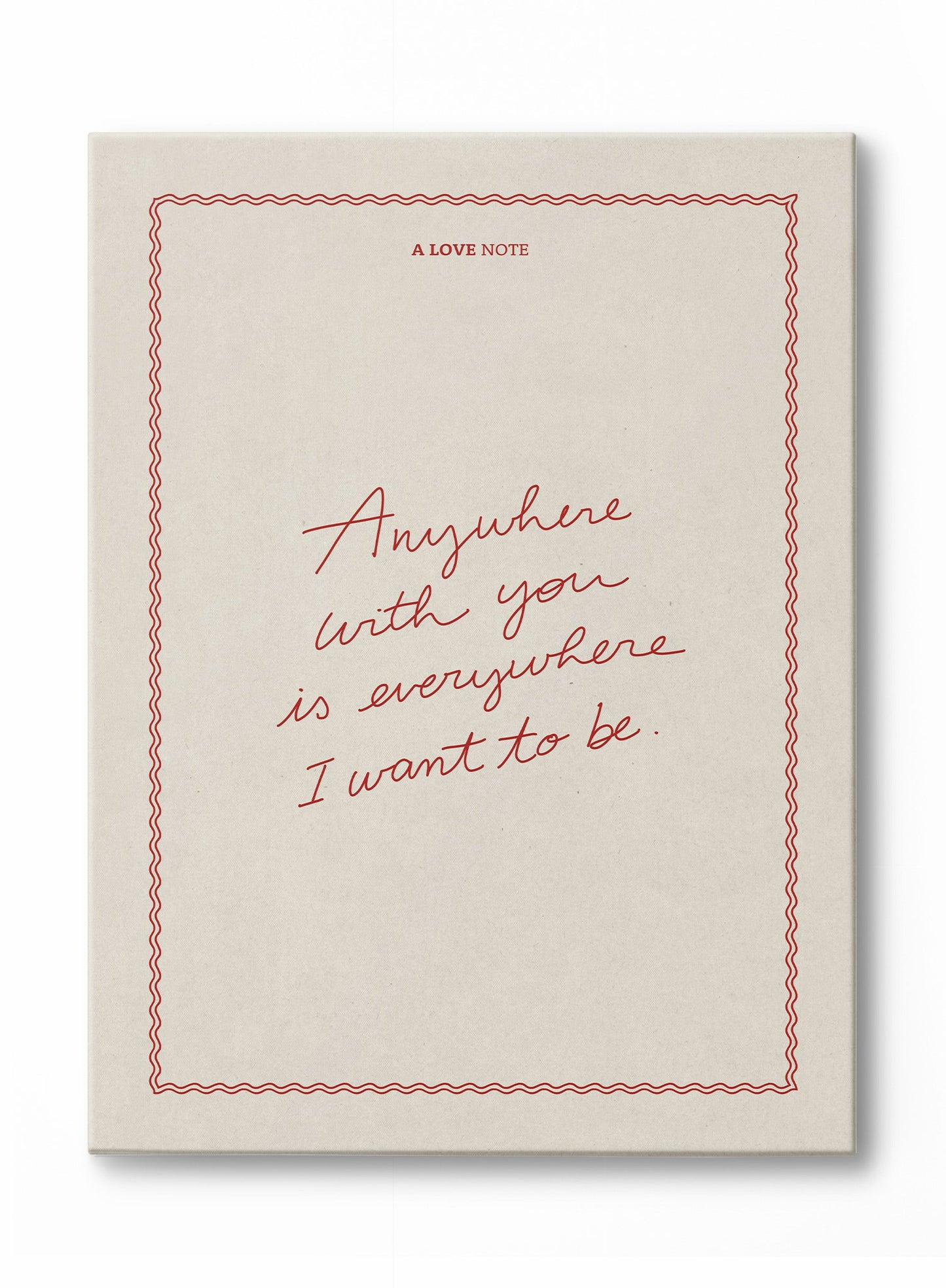 Be where you are, Poster